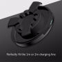 3w1 power bank, stojak ładowarka i futerał ochronny dla Apple Watch - 1 500 mAh - czarny