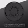 3w1 power bank, stojak ładowarka i futerał ochronny dla Apple Watch - 1 500 mAh - czarny