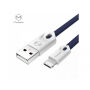 MCDODO USB kabel do ładowania i synchronizacji dla Apple iPhone - 1 m - niebieski