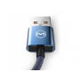 MCDODO USB kabel do ładowania i synchronizacji dla Apple iPhone - 15cm - dżinsowy