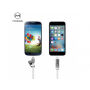 MCDODO 3w1 ładowarka samochodowa ze złączami lightning / micro USB i dwoma portami USB dla Apple iPhone / iPad / iPod - 1,2 m -biała