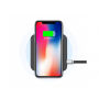 MCDODO bezprzewodowa kwadratowa ładowarka / stojak dla Apple iPhone - czarna