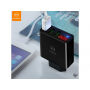 MCDODO ładowarka z trzema portami USB i wyświetlaczem cyfrowym dla Apple iPhone / iPad / iPod - czarna