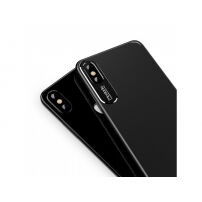 MCDODO etui ochronne z warstwą aluminiową do ochrony kamery dla Apple iPhone XS / iPhone X - czarne