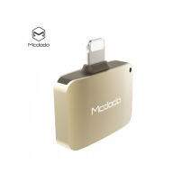 MCDODO redukcja z lightning i jack 3.5 złączem dla Apple iPhone - złota