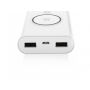 MCDODO powerbank 8000mAh z bezprzewodowym ładowaniem dla Apple iPhone - biały