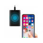 MCDODO powerbank 8000mAh z bezprzewodowym ładowaniem dla Apple iPhone - czarny