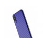 MCDODO etui ochronne z plastikowym wzorem dla Apple iPhone XS / iPhone X - niebieskie
