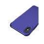 MCDODO etui ochronne z plastikowym wzorem dla Apple iPhone XS / iPhone X - niebieskie