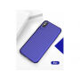 MCDODO etui ochronne z plastikowym wzorem dla Apple iPhone XS / iPhone X - niebieskie