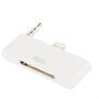 Redukcja / adapter 30pin złącze na lightning z audio 3,5 mm jack złączem dla iPhone 6 Plus / 6S Plus - biała