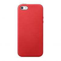 Eleganckie etui dla Apple iPhone 5 / 5S / SE (2016) - czerwone