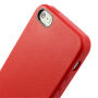Eleganckie etui dla Apple iPhone 5 / 5S / SE (2016) - czerwone
