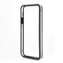Futerał / etui bumper dla Apple iPhone 5 / 5S / SE (2016) - czarny / przezroczysty