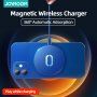 Joyroom magsafe 15W bezprzewodowa szybka ładowarka do iPhone - czarna