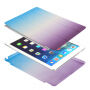 Tęczowy Smart futerał / etui z funkcją usypiania i stojakiem dla Apple iPad 9,7" (2017) - fioletowo-niebieski