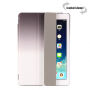 Tęczowy Smart futerał / etui z funkcją usypiania i stojakiem dla Apple iPad 9,7" (2017) - czarno-biały