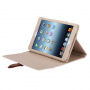 Luksusowy pokrowiec z PU skóry z klamrą dla Apple iPad 4 / 3 / 2 - różowy