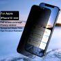 IMAK Super trwałe Anti-spy szkło hartowane do iPhone 12 mini - czarne