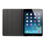 MUTURAL pokrowiec ze skóry sztucznej ze stojakiem dla iPad 9,7" (2017/2018) / Pro 9,7" / Air 1 / 2 - czarne z haftem