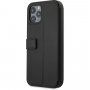 Karl Lagerfeld Heads pokrowiec flip do iPhone 12 Pro Max - czarne