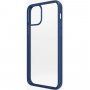 PanzerGlass ClearCase Etui antybakteryjne do Apple iPhone 12 Pro Max - niebieskie