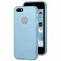 Błyszczące etui do iPhone 5 / 5S / SE (2016) - niebieskie