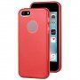 Błyszczące etui do iPhone 5 / 5S / SE (2016) - czerwony