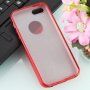 Błyszczące etui do iPhone 5 / 5S / SE (2016) - czerwony