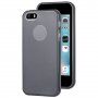 Błyszczące etui do iPhone 5 / 5S / SE (2016) - ciemnoszary