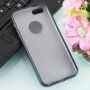 Błyszczące etui do iPhone 5 / 5S / SE (2016) - ciemnoszary
