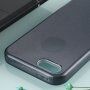 Błyszczące etui do iPhone 5 / 5S / SE (2016) - ciemnoszary
