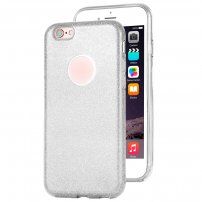 Błyszczące etui do iPhone 6 / 6S - srebrny