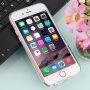 Błyszczące etui do iPhone 6 / 6S - srebrny