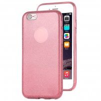 Błyszczące etui do iPhone 6 / 6S - różowy
