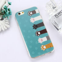 Etui dla iPhone 6 / 6S - niebieskie ze śladami