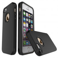 Etui ochronne dla Apple iPhone SE (2016) / 5S / 5 - czarne