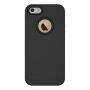 Etui ochronne dla Apple iPhone SE (2016) / 5S / 5 - czarne