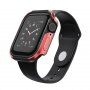 Wytrzymałe etui Wiwu na Apple Watch 44mm - czerwony