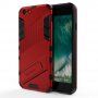Trwałe etui ochronne ze stojakiem do iPhone 6 / 6S - czerwony