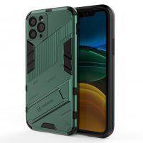 Trwałe etui ochronne ze stojakiem do iPhone 11 Pro - zielone