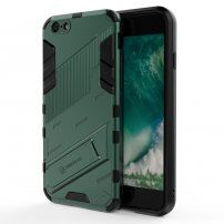 Trwałe etui ochronne ze stojakiem do iPhone 6 / 6S - zielone