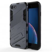 Trwałe etui ochronne ze stojakiem do iPhone 7 / 8 - szary