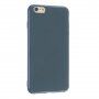 Ochronne etui silikonowe do iPhone 6 / 6S - niebiesko-szare