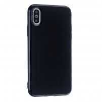 Ochronne etui silikonowe do iPhone XS Max - czarny