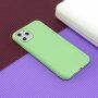 Ochronne etui silikonowe do iPhone 11 Pro Max - jasnozielone
