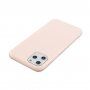 Ochronne etui silikonowe do iPhone 11 Pro Max - jasnoróżowe