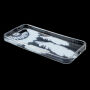 Etui ochronne z miękkiego plastiku dla Apple iPhone SE (2016) / 5 / 5S - niebieski łapacz snów