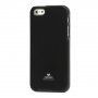 MERCURY GOOSPERY ochronne błyszczące etui do iPhone 5 / 5S / SE (2016) - czarny