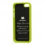 MERCURY GOOSPERY ochronne błyszczące etui do iPhone 5 / 5S / SE (2016) - zielone